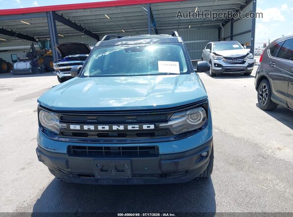 3FMCR9C68MRA42991 2021 FORD BRONCO SPORT Синий Вид задней части салона