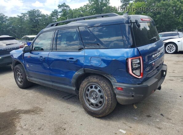 3FMCR9C68RRE55596 2024 FORD BRONCO Blue Հետևի ձախ