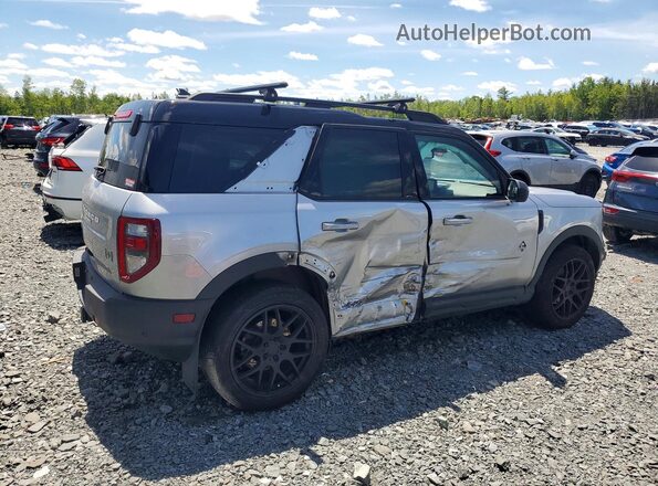 3FMCR9C69MRA74610 2021 FORD BRONCO Silver Rear right