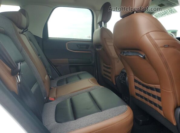 3FMCR9C69NRD40211 2022 FORD BRONCO White Vista interior trasera