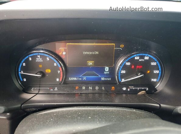 3FMCR9C69PRD60686 2023 FORD BRONCO Синий Вид щитка приборов