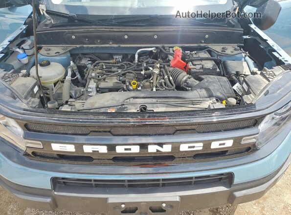 3FMCR9C69PRD79092 2023 FORD BRONCO Blue Engine compartment view