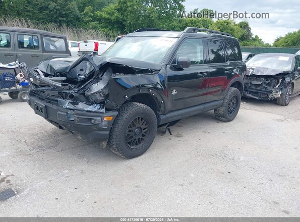 3FMCR9C69PRD95308 2023 FORD BRONCO SPORT Черный Передняя левая четверть