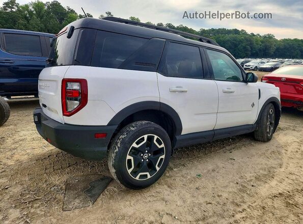 3FMCR9C69RRF48899 2024 FORD BRONCO White უკანა მარჯვენა