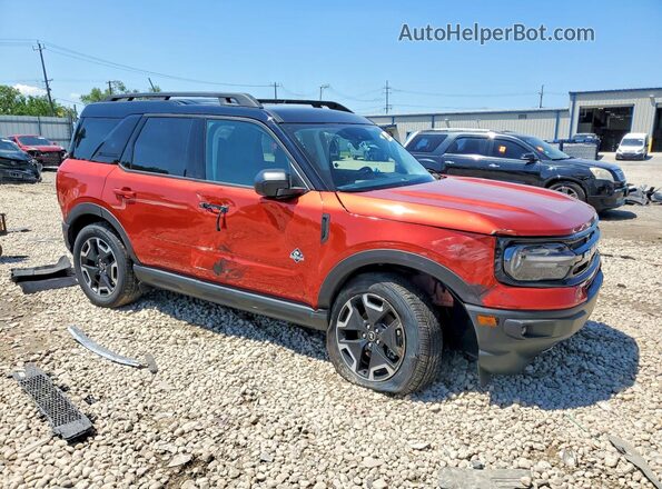 3FMCR9C6XPRD19998 2023 FORD BRONCO Red წინა მარჯვენა
