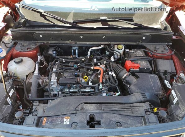 3FMCR9C6XPRD19998 2023 FORD BRONCO Red უკანა სალონის ხედი