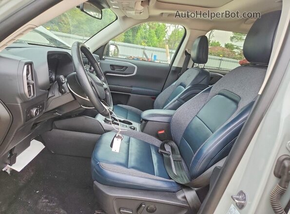 3FMCR9C6XPRD41466 2023 FORD BRONCO Gray წინა სალონის ხედი