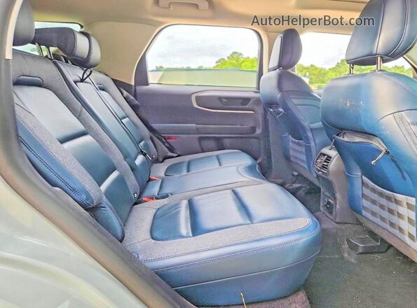 3FMCR9C6XPRD41466 2023 FORD BRONCO Gray უკანა სალონის ხედი