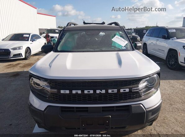 3FMCR9CN7SRE54792 2025 FORD BRONCO SPORT White Widok deski rozdzielczej