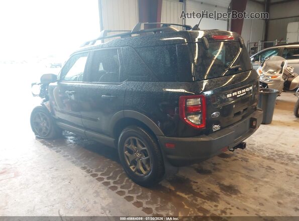 3FMCR9D90MRA87335 2021 FORD BRONCO SPORT Black Задня ліва чверть