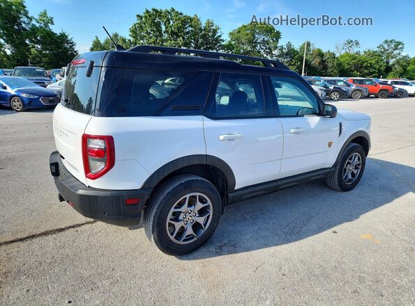 3FMCR9D90PRD01938 2023 FORD BRONCO White Tył prawy