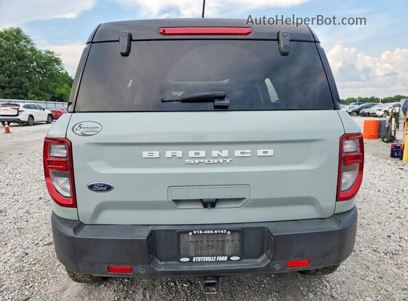 3FMCR9D91NRE30607 2022 FORD BRONCO Gray უკანა ხედი