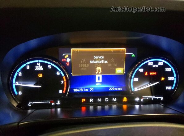 3FMCR9D91RRF37467 2024 FORD BRONCO White Instrument cluster view