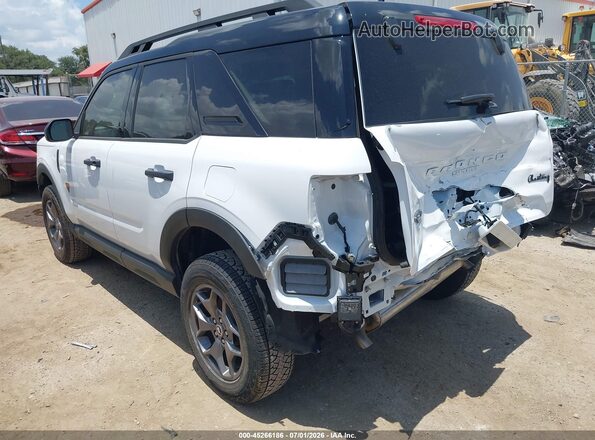 3FMCR9D92RRF75581 2024 FORD BRONCO SPORT Белый Задняя левая четверть