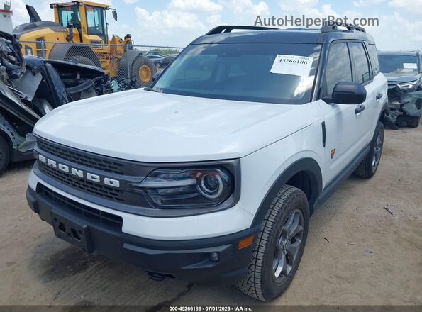 3FMCR9D92RRF75581 2024 FORD BRONCO SPORT Белый Передняя левая четверть
