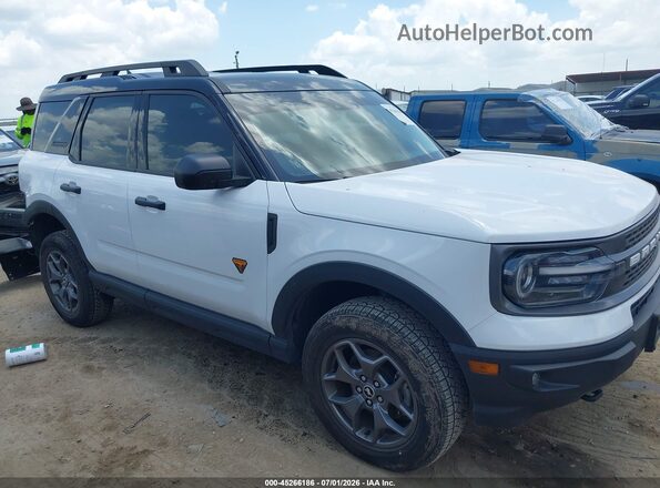 3FMCR9D92RRF75581 2024 FORD BRONCO SPORT Белый Панорамный вид салона 360°