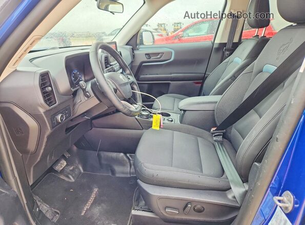 3FMCR9D99RRF23512 2024 FORD BRONCO Blue წინა სალონის ხედი