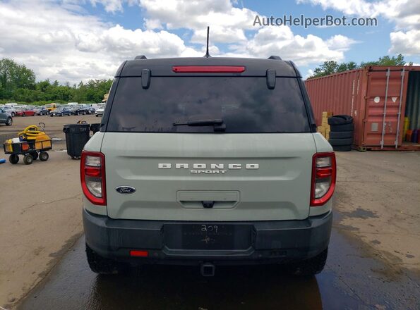 3FMCR9D9XMRA02209 2021 FORD BRONCO Gray Widok z tyłu