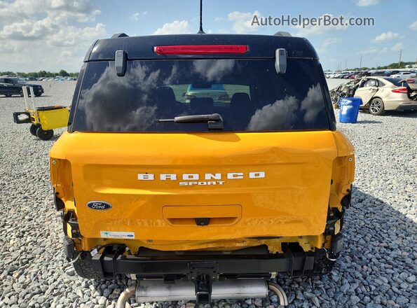 3FMCR9D9XMRA39826 2021 FORD BRONCO Yellow Հետևի տեսք