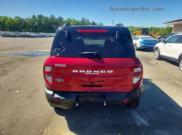 3FMCR9DA1SRF61736 2025 FORD BRONCO Red Հետևի տեսք
