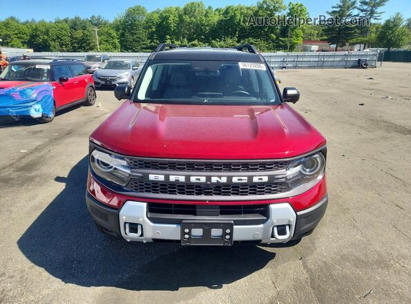 3FMCR9DA1SRF61736 2025 FORD BRONCO Red Դիմացի տեսք