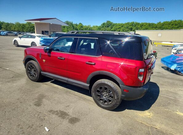 3FMCR9DA1SRF61736 2025 FORD BRONCO Red Հետևի ձախ