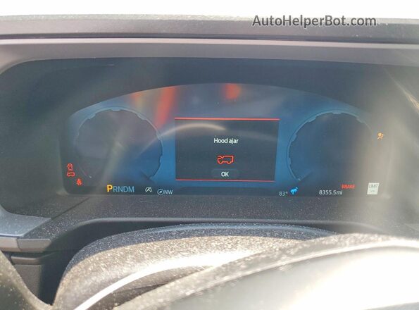 3FMCR9DA5SRE67410 2025 FORD BRONCO Gray ხელსაწყოთა პანელის ხედი