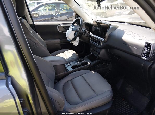 3FMCR9DA6SRE26641 2025 FORD BRONCO SPORT Gray Widok wnętrza z przodu
