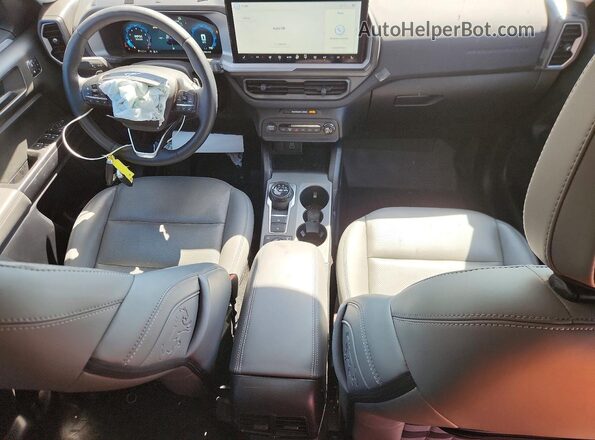 3FMCR9DA6SRE67500 2025 FORD BRONCO Gray Vista del salpicadero