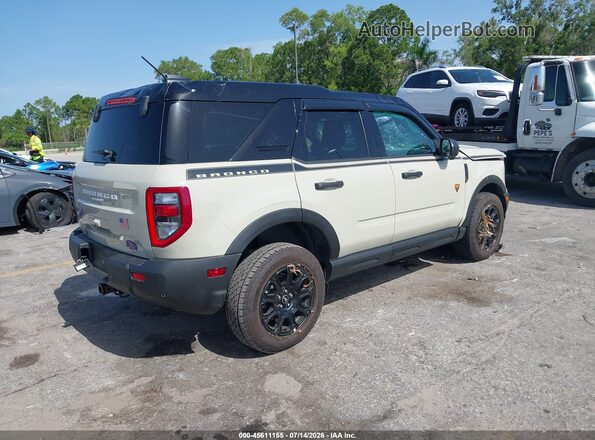 3FMCR9DA7SRF01749 2025 FORD BRONCO SPORT Beige Հետևի աջ
