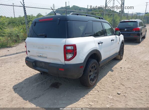 3FMCR9DAXSRE01077 2025 FORD BRONCO SPORT White Trasero derecho