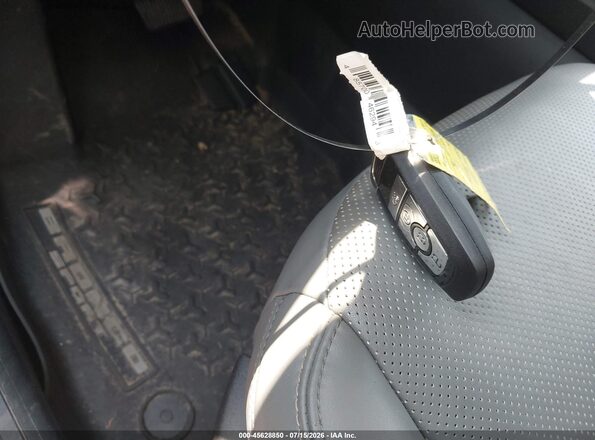 3FMCR9DAXSRE01077 2025 FORD BRONCO SPORT White Vista del salpicadero