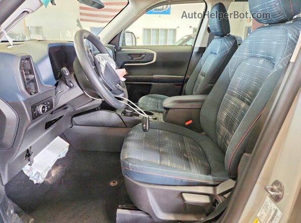 3FMCR9G60PRD09040 2023 FORD BRONCO Gray წინა სალონის ხედი