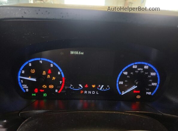 3FMCR9G60PRD09040 2023 FORD BRONCO Gray ხელსაწყოთა პანელის ხედი