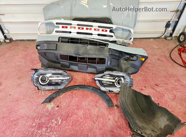 3FMCR9G60PRD09040 2023 FORD BRONCO Gray VIN კოდის სტიკერის ხედი