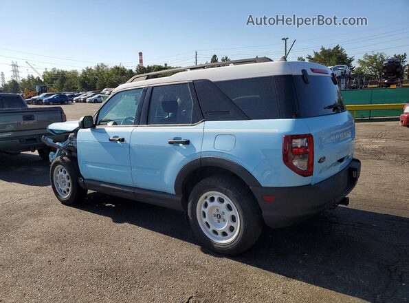 3FMCR9G63PRD14538 2023 FORD BRONCO Blue Rear left