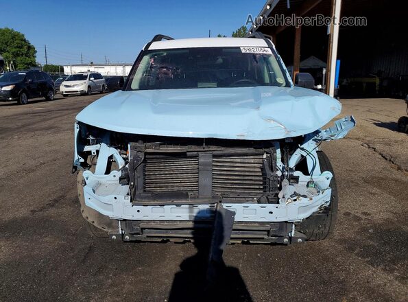 3FMCR9G63PRD14538 2023 FORD BRONCO Blue Front view