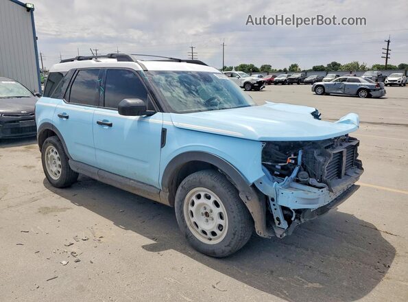 3FMCR9G63PRE20987 2023 FORD BRONCO Blue წინა მარჯვენა