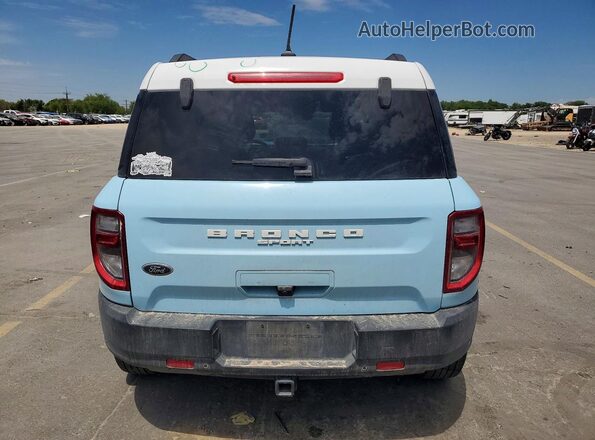 3FMCR9G63PRE20987 2023 FORD BRONCO Blue უკანა ხედი