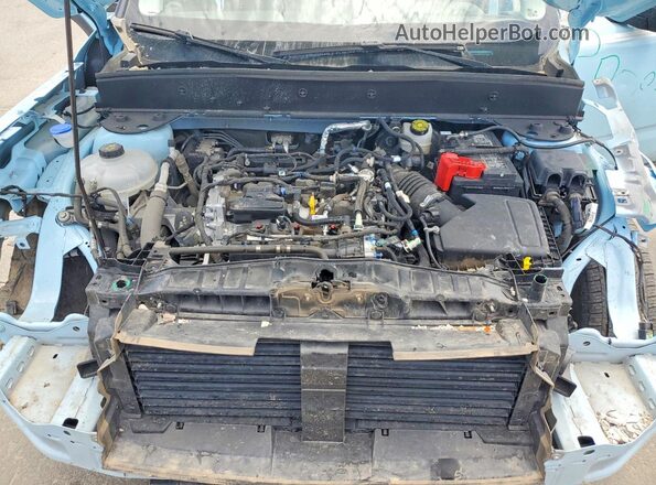 3FMCR9G63PRE20987 2023 FORD BRONCO Blue ძრავის განყოფილების ხედი