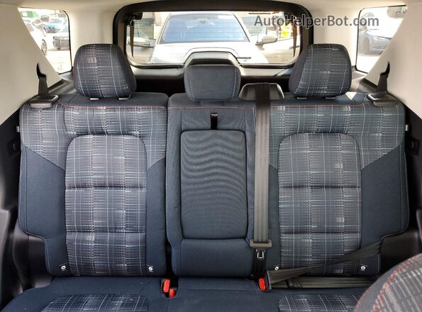 3FMCR9G66PRD17577 2023 FORD BRONCO Blue Rear seats view