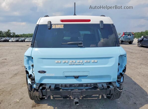 3FMCR9G66PRD17577 2023 FORD BRONCO Blue Rear view