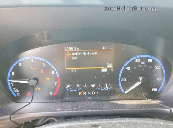 3FMCR9G66PRD17577 2023 FORD BRONCO Blue Instrument cluster view
