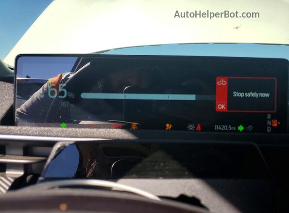 3FMTK1R41SMA21647 2025 FORD MUSTANG White Widok zestawu wskaźników