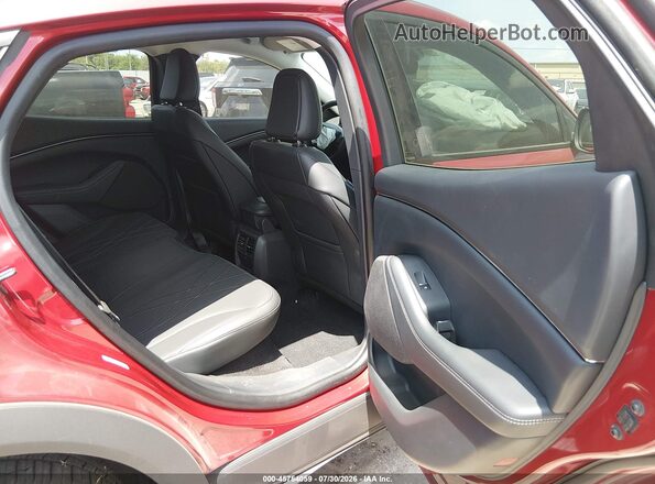 3FMTK1R44PMA83289 2023 FORD MUSTANG MACH-E Red VIN კოდის სტიკერის ხედი