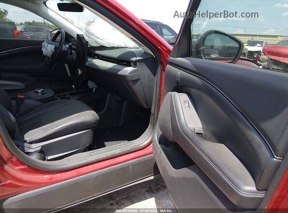 3FMTK1R44PMA83289 2023 FORD MUSTANG MACH-E Red წინა სალონის ხედი