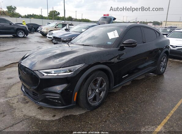 3FMTK1R48PMA77382 2023 FORD MUSTANG MACH-E Black წინა მარცხენა ხედი სამი მეოთხედიდან