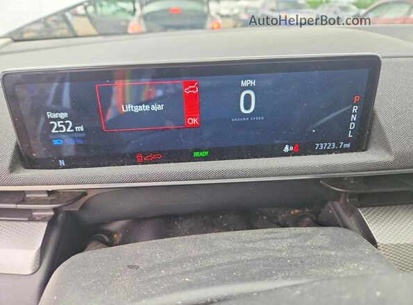 3FMTK1RM2MMA18887 2021 FORD MUSTANG Серый Вид щитка приборов