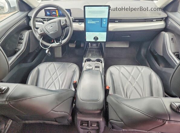 3FMTK1RM2MMA18887 2021 FORD MUSTANG Серый Вид панели приборов