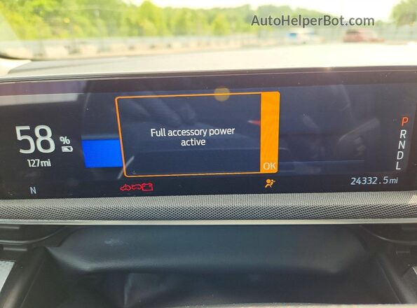 3FMTK1RM8PMA17618 2023 FORD MUSTANG Синий Вид щитка приборов